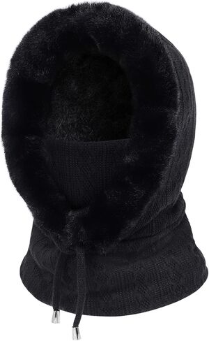 قناع تزلج هاساجي، بالاكلافا، قناع الوجه بالاكلافا للرجال والنساء من الصوف الدافئ المحبوك in Kuwait