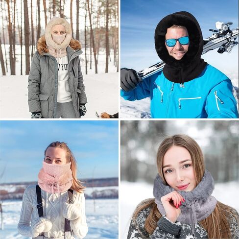 قناع تزلج هاساجي، بالاكلافا، قناع الوجه بالاكلافا للرجال والنساء من الصوف الدافئ المحبوك in Kuwait