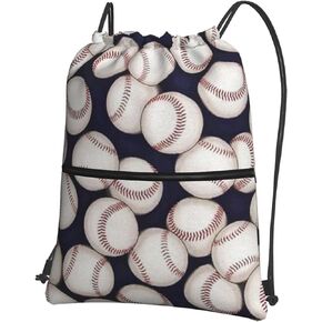 OVPSZFYO Cute Paw Print White Black Drawstring Backpack Gym Bags for Women Men with Zipper Pocket Waterproof Light Sports Draw String Back Beach Travel Cinch Sack