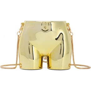 KUANG! Mini Evening Bag for Women Novelty Hip Shaped Handbag Cluth Purse Shoulder Bag Crossbody Purse in Saudi Arabia