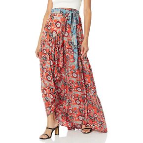 Angie Women's Printed Maxi Wrap Skirt in Saudi Arabia