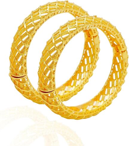 Gold Plated Dubai Gold Bangles Women Gold Bracelets African/Ethiopian/Arab/Kenya/Middle East Wedding Gifts in Saudi Arabia
