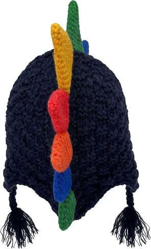 Gifts Treat Toddlers Girls Beanie Hat Boys Girls Knitted Dinosaurs Hats Winter Cartoon Warm Cute Hat in Saudi Arabia