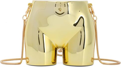 KUANG! Mini Evening Bag for Women Novelty Hip Shaped Handbag Cluth Purse Shoulder Bag Crossbody Purse in Saudi Arabia