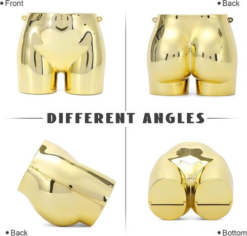 KUANG! Mini Evening Bag for Women Novelty Hip Shaped Handbag Cluth Purse Shoulder Bag Crossbody Purse in Saudi Arabia
