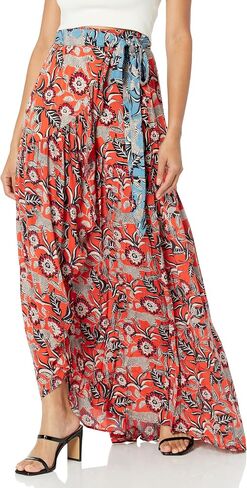 Angie Women's Printed Maxi Wrap Skirt in Saudi Arabia