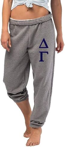 Delta Gamma Oversized Boyfriend Sweatpants - Dee Gee Sorority Joggers in Saudi Arabia