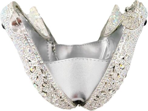 Bird Clutch Bags For Women Crystal Evening Bag Rhinestone Wedding Handbag Party Purse in Saudi Arabia