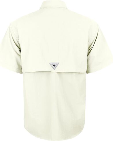 Alimens & Gentle Short Sleeve Fishing Shirt Wicking Fabric Sun Protection Casual Button Down Shirts in Kuwait