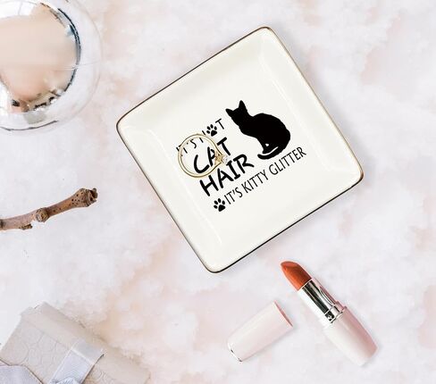 طبق صينية من السيراميك من WODMIS Dachshund I Love You، طبق مجوهرات Dachshund Wiener Dog Mom، طبق مجوهرات، طبق حلقة للكلب Dachshund، هدايا عيد الحب للأمهات في عيد الميلاد للنساء والأم للكلب in Saudi Arabia