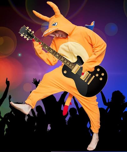 بدلة تنين Dodheah Dragon Onesie للبالغين على شكل حيوانات زي الرسوم المتحركة الرسوم المتحركة لعيد الميلاد والهالوين للرجال والنساء والمراهقين in Saudi Arabia