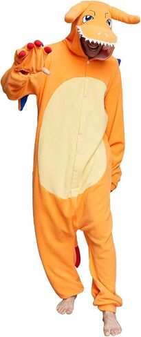بدلة تنين Dodheah Dragon Onesie للبالغين على شكل حيوانات زي الرسوم المتحركة الرسوم المتحركة لعيد الميلاد والهالوين للرجال والنساء والمراهقين in Saudi Arabia
