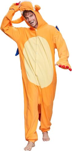 بدلة تنين Dodheah Dragon Onesie للبالغين على شكل حيوانات زي الرسوم المتحركة الرسوم المتحركة لعيد الميلاد والهالوين للرجال والنساء والمراهقين in Saudi Arabia