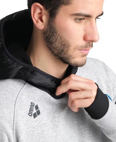 ARENA Unisex Adults Hooded Tech Warm Up Sweatshirt Active Men’s Women’s Long Sleeve Regular Fit Soft Fleece Pullover Hoodie in Saudi Arabia