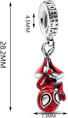 ZURWTCH Movable Teddy Bear Dangle Charm Fit Women Bracelet Necklaces Fashion Gifts 925 Sterling Silver DIY Jewelry in Kuwait