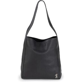 Berliner Bags Shopper Atlanta Leather Women's Bag Large Shoulder Bag Hobo Bag Shoulder Bag Tote Black, black, Minimal in Kuwait