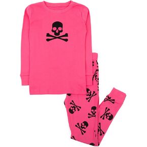 Leveret Kids & Toddler Pajamas Boys Girls Unisex 2 Piece Pjs Set 100% Cotton Halloween Sleepwear (12 Months-14 Years)