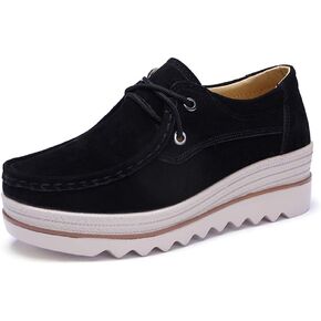 Ruiatoo Womens Slip on Loafers Comfortable Thick Soft Platform Shoes Business Casual Walking Shoes in Saudi Arabia