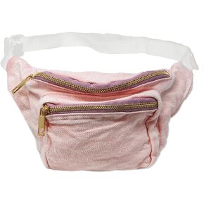 Funny Guy Mugs Premium Jean Fanny Pack - Retro Denim Acid Wash Jean Fanny Pack