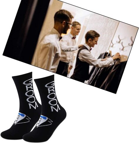 MBMSO العريس الجوارب أفضل رجل الجوارب رفقاء العريس الجوارب الرجال يوم الزفاف الجوارب رفقاء اقتراح الهدايا هدايا حفلة البكالوريوس in Kuwait