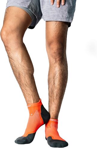 Thirty48 Ultralight Athletic Running Socks for Men and Women with Seamless Toe, Moisture Wicking, Cushion Padding in Saudi Arabia