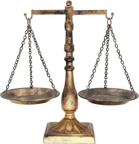 Owlgift Vintage Libra Jewelry Tower, Tabletop Free Standing Necklace Organizer, Jewelry Holder Display For Earrings Storage, Bracelets Watches Tree – Bronze in Kuwait