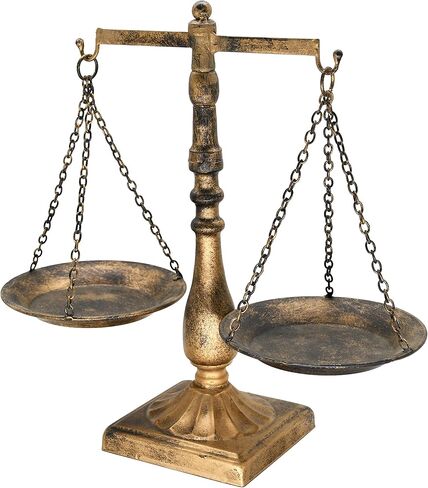 Owlgift Vintage Libra Jewelry Tower, Tabletop Free Standing Necklace Organizer, Jewelry Holder Display For Earrings Storage, Bracelets Watches Tree – Bronze in Kuwait