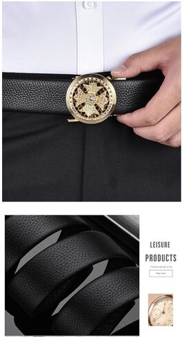 APOKA DEALS حزام عمل كاجوال من الجلد للرجال in Kuwait