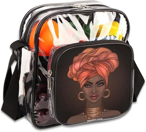 Clear Messenger Crossbody Tote Bag for Work & Business Travel for Men & Women in Kuwait