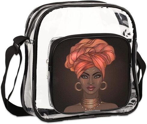 Clear Messenger Crossbody Tote Bag for Work & Business Travel for Men & Women in Kuwait