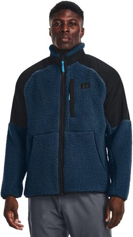 هيكل ناعم من Under Armour Legacy Sherpa بسحاب كامل للرجال in Kuwait