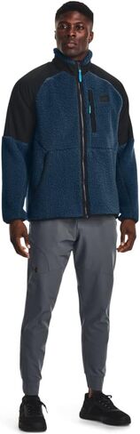 هيكل ناعم من Under Armour Legacy Sherpa بسحاب كامل للرجال in Kuwait