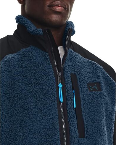 هيكل ناعم من Under Armour Legacy Sherpa بسحاب كامل للرجال in Kuwait