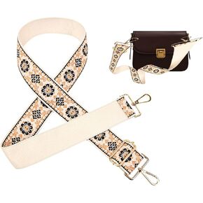 senylanhxy vintage Purse Strap,2inch Purse Strap Replacement Crossbody Wide Shoulder Strap Handbag Canvas Belts in Kuwait