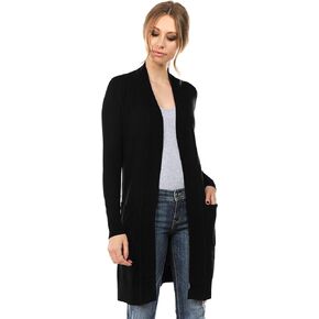 Cielo Women's Long Sleeve Sweater Duster Cardigan