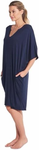 Barefoot Dreams Luxe Milk Jersey Short Caftan in Saudi Arabia