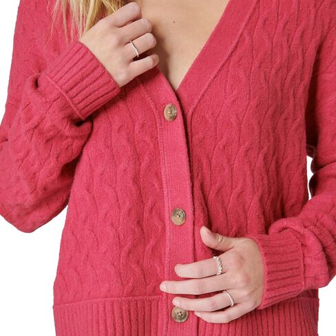 Lucky Brand Women's Cozy Cable Stitch Cardigan in Saudi Arabia