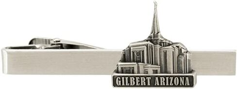 Lifebeats Gilbert Arizona Antique Silver Temple Tieclip by Ringmasters, not_known in Saudi Arabia