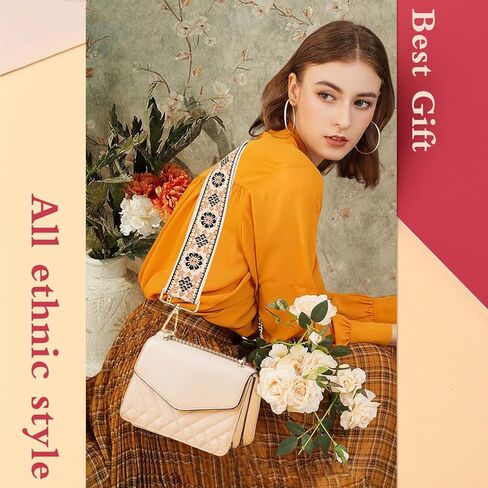 senylanhxy vintage Purse Strap,2inch Purse Strap Replacement Crossbody Wide Shoulder Strap Handbag Canvas Belts in Kuwait