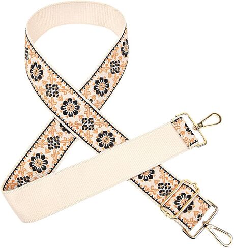 senylanhxy vintage Purse Strap,2inch Purse Strap Replacement Crossbody Wide Shoulder Strap Handbag Canvas Belts in Kuwait