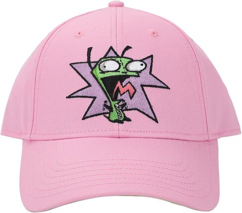 Invader Zim Girl Bright Pink Baseball Hat, Pink, One Size in Saudi Arabia