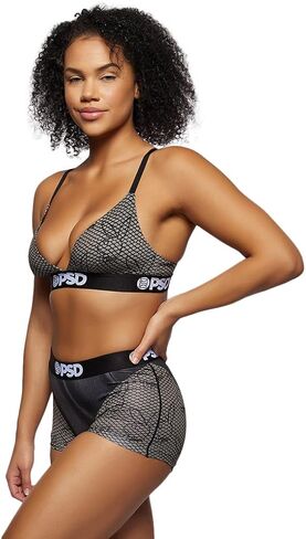 PSD Women's Playmate Boy Shorts, Black, L in Saudi Arabia