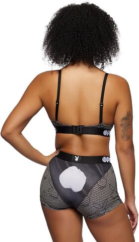 PSD Women's Playmate Boy Shorts, Black, L in Saudi Arabia