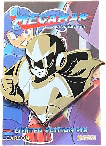 سلسلة الذكرى السنوية العاشرة لـ Zen Monkey Studios x Mega Man Limited Edition: دبوس Protoman القابل للتجميع in Saudi Arabia