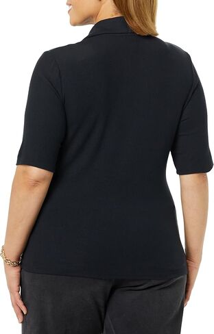 Amazon Essentials Women's Fine Rib Polo (Previously Daily Ritual) in Saudi Arabia