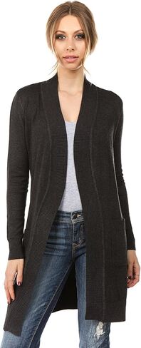Cielo Women's Long Sleeve Sweater Duster Cardigan in Kuwait