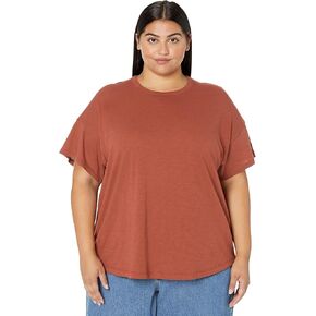 تي شيرت Madewell النسائي من القطن ذو الرقبة الدائرية in Kuwait