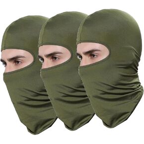 Pack of 3 Ski Mask Bandana Face Hat UV Protection Full Cover for Women Men Outdoor Sports