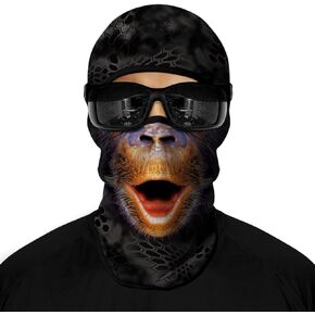 ShopINess Unisex Adult 3D Balaclava for Sport Party Festival Halloween and Carnival Movie Characters