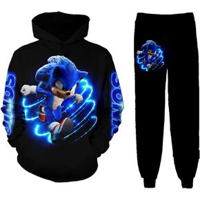 Suphiongs Kids Hoodies Boys Girls Cartoon Game Hoodies 3D Printed Sweatshirt Set 3-Large in Kuwait